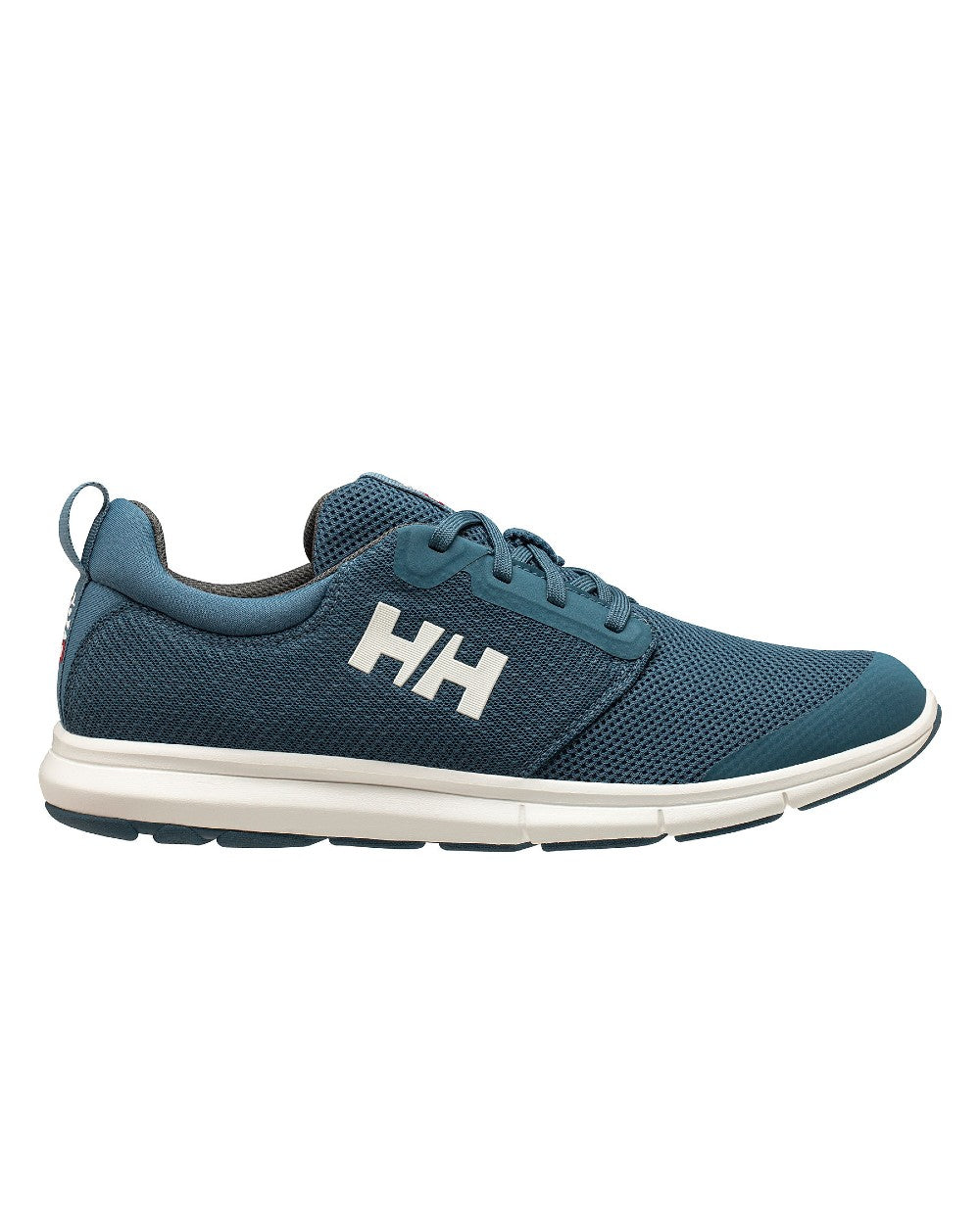 Washed Navy Coloured Helly Hansen Mens Feathering Shoes on white background 
