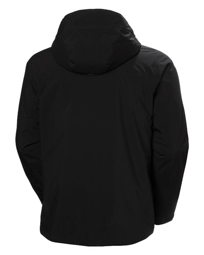 Black Coloured Helly Hansen Mens Gravity Jacket on white background 
