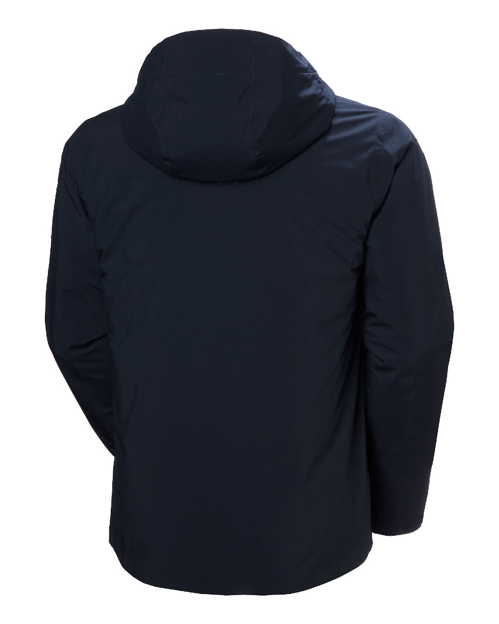 Navy Coloured Helly Hansen Mens Gravity Jacket on white background 