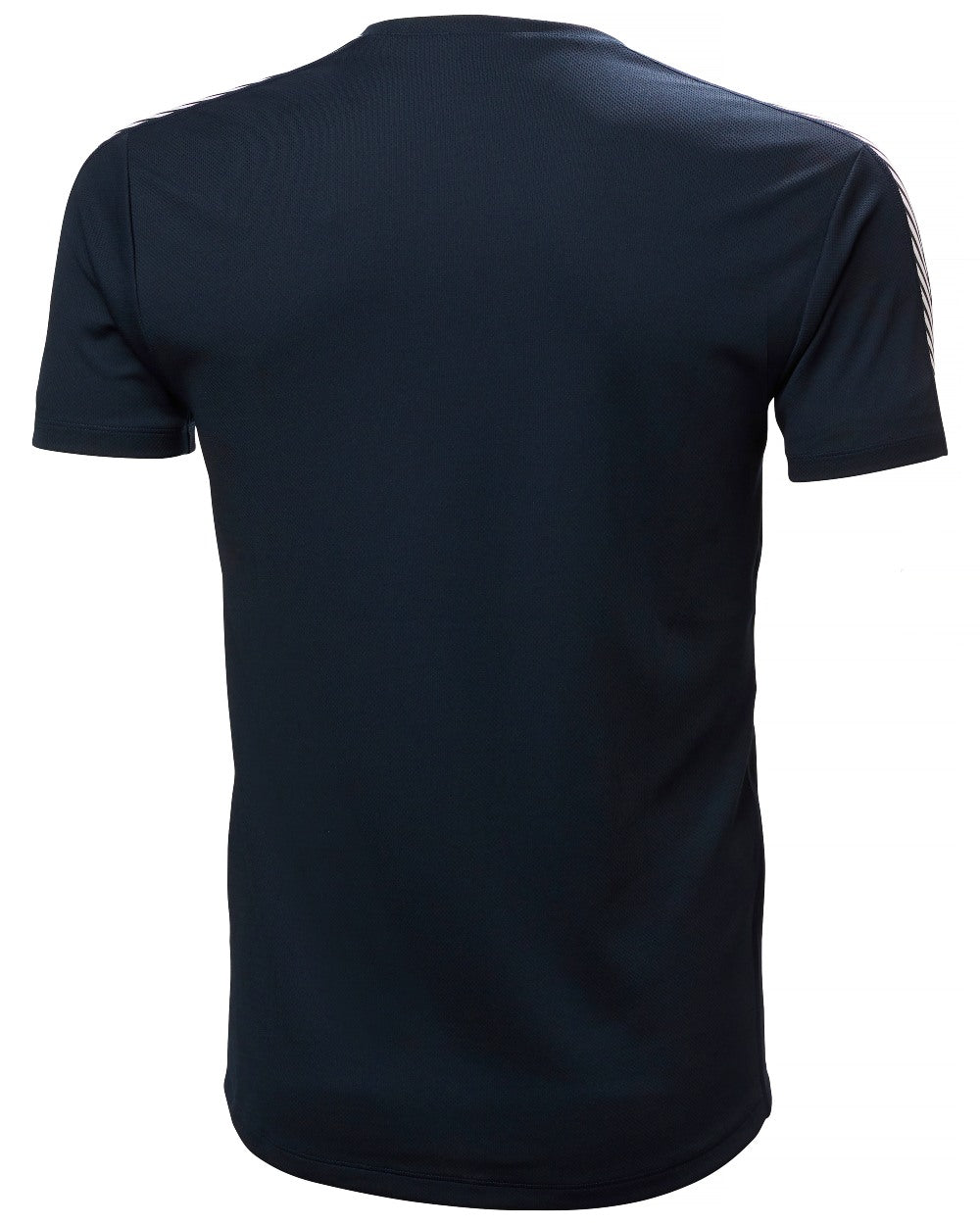 Navy coloured Helly Hansen Mens HH LIFA T-Shirt on white background 