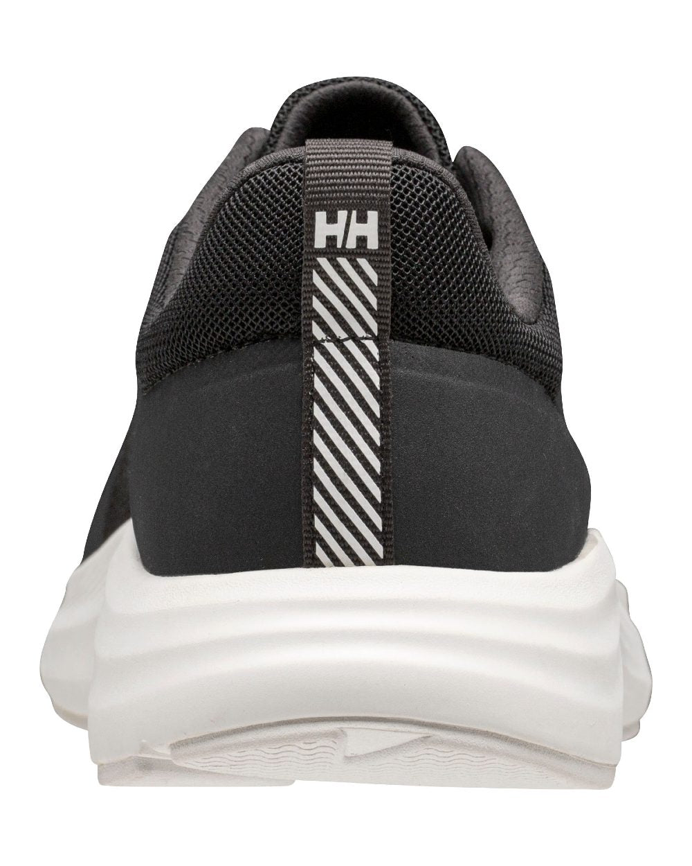 Black White Coloured Helly Hansen Mens HP Ahiga EVO 5 Marine Lifestyle Shoes on white background 