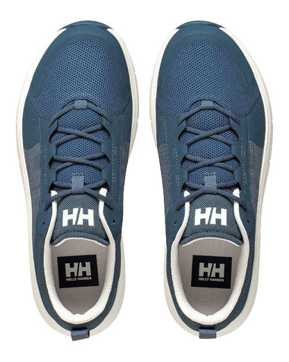 Washed Navy Coloured Helly Hansen Mens HP Ahiga EVO 5 Marine Lifestyle Shoes on white background 