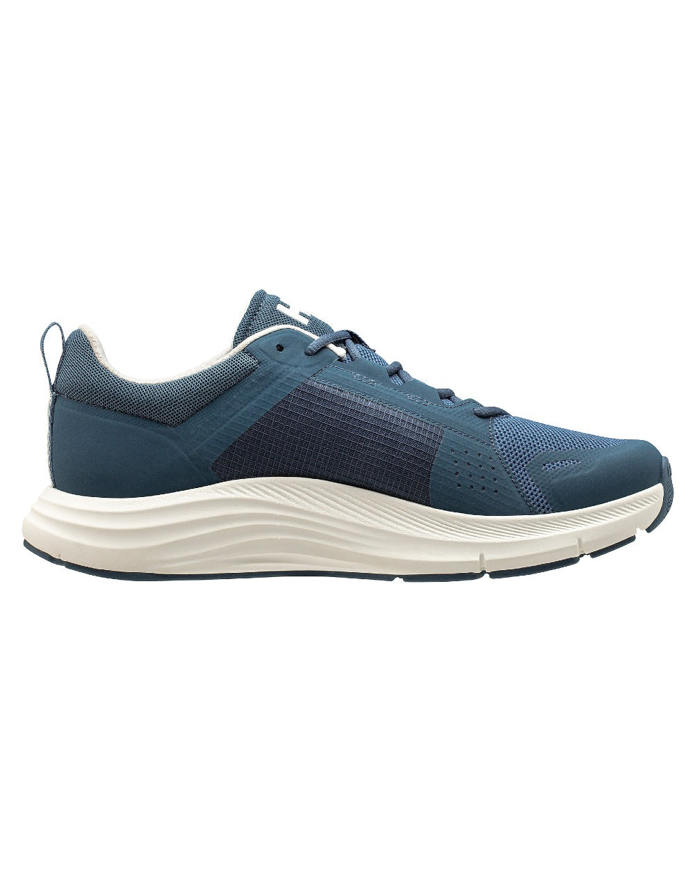 Washed Navy Coloured Helly Hansen Mens HP Ahiga EVO 5 Marine Lifestyle Shoes on white background 