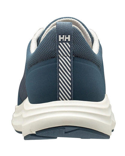Washed Navy Coloured Helly Hansen Mens HP Ahiga EVO 5 Marine Lifestyle Shoes on white background 