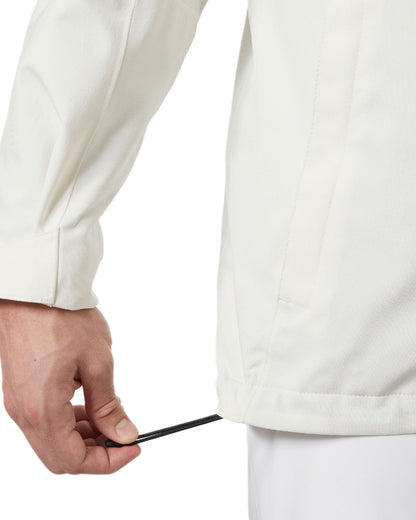 Snow Coloured Helly Hansen Mens Juniper 3.0 Jacket on white background 