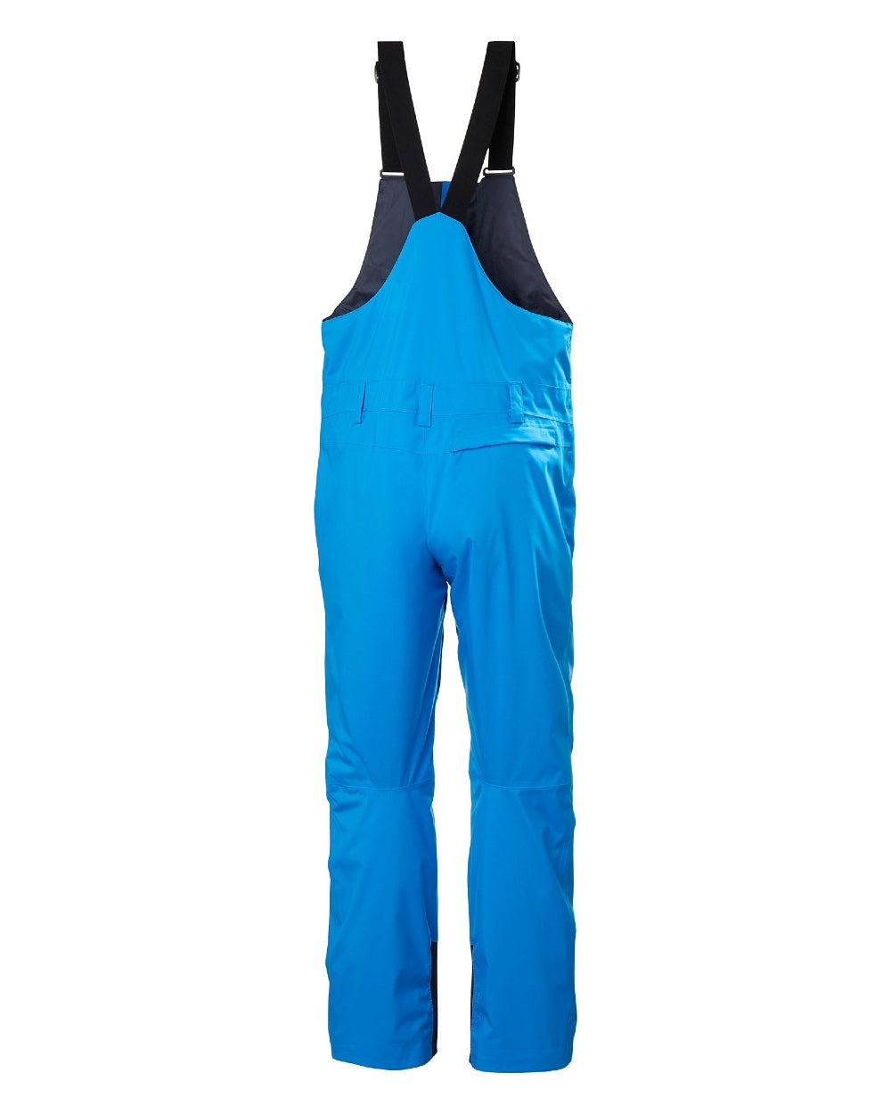 Neptune Blue Coloured Helly Hansen Mens Legendary Insulated Bib Pants on white background 