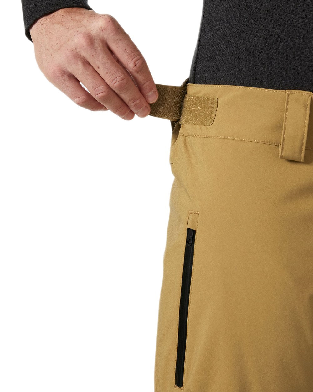 Lynx Coloured Helly Hansen Mens Legendary Insulated Ski Pants on white background 