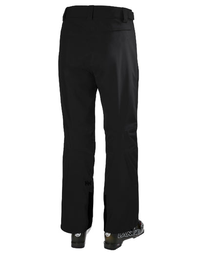 Black Coloured Helly Hansen Mens Legendary Insulated Ski Pants on white background 