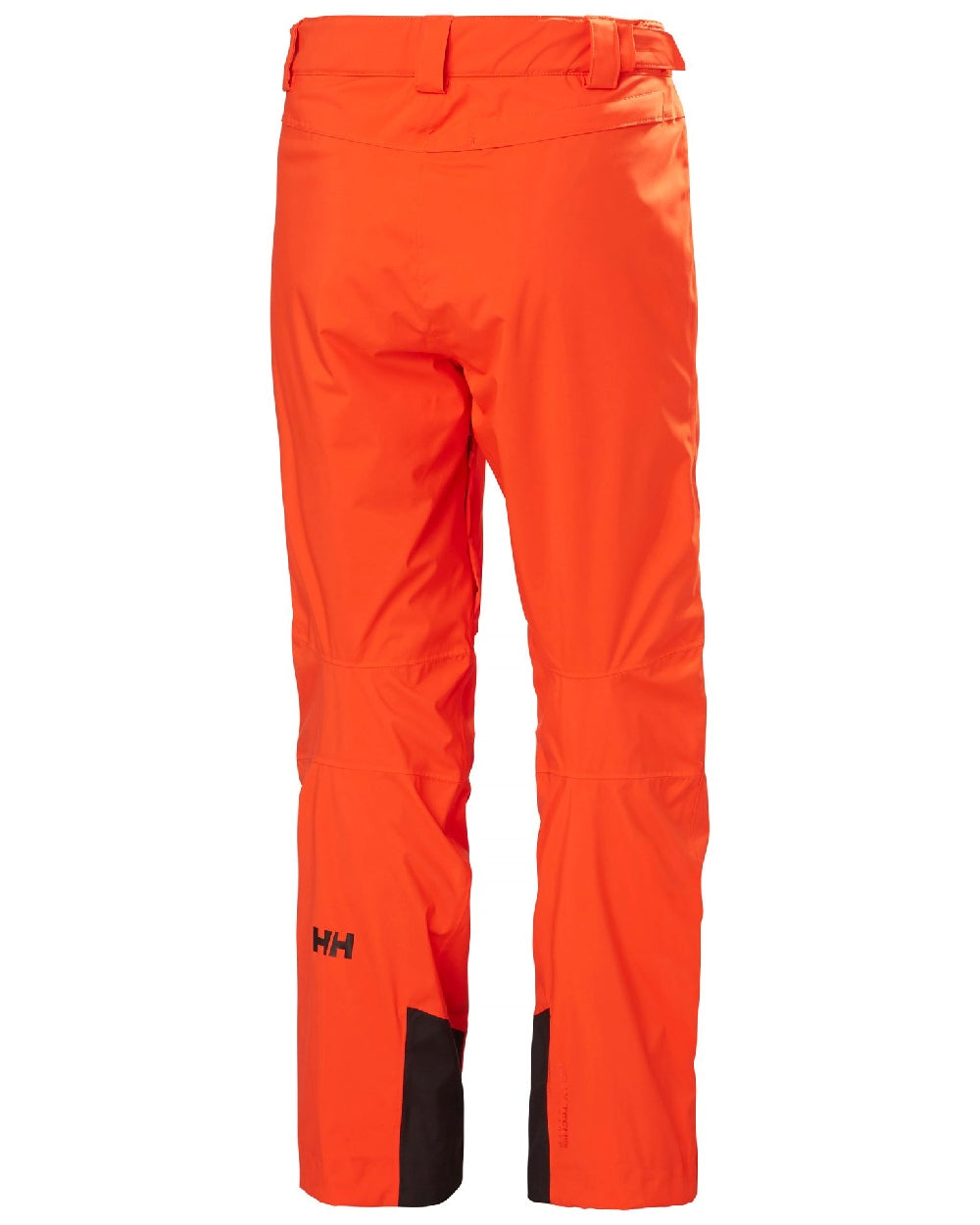 Cherry Tomato Coloured Helly Hansen Mens Legendary Insulated Ski Pants on white background 