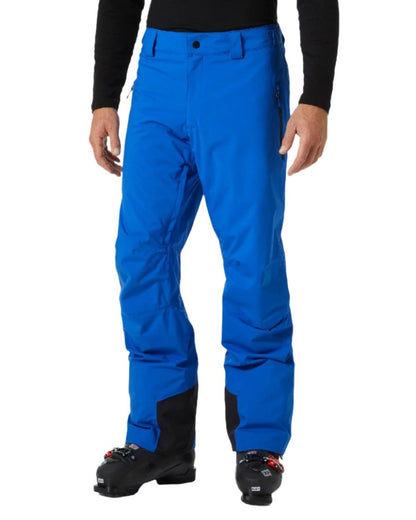 Cobalt 2 Coloured Helly Hansen Mens Legendary Insulated Ski Pants on white background 