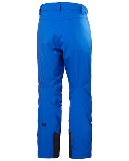 Cobalt 2 Coloured Helly Hansen Mens Legendary Insulated Ski Pants on white background 