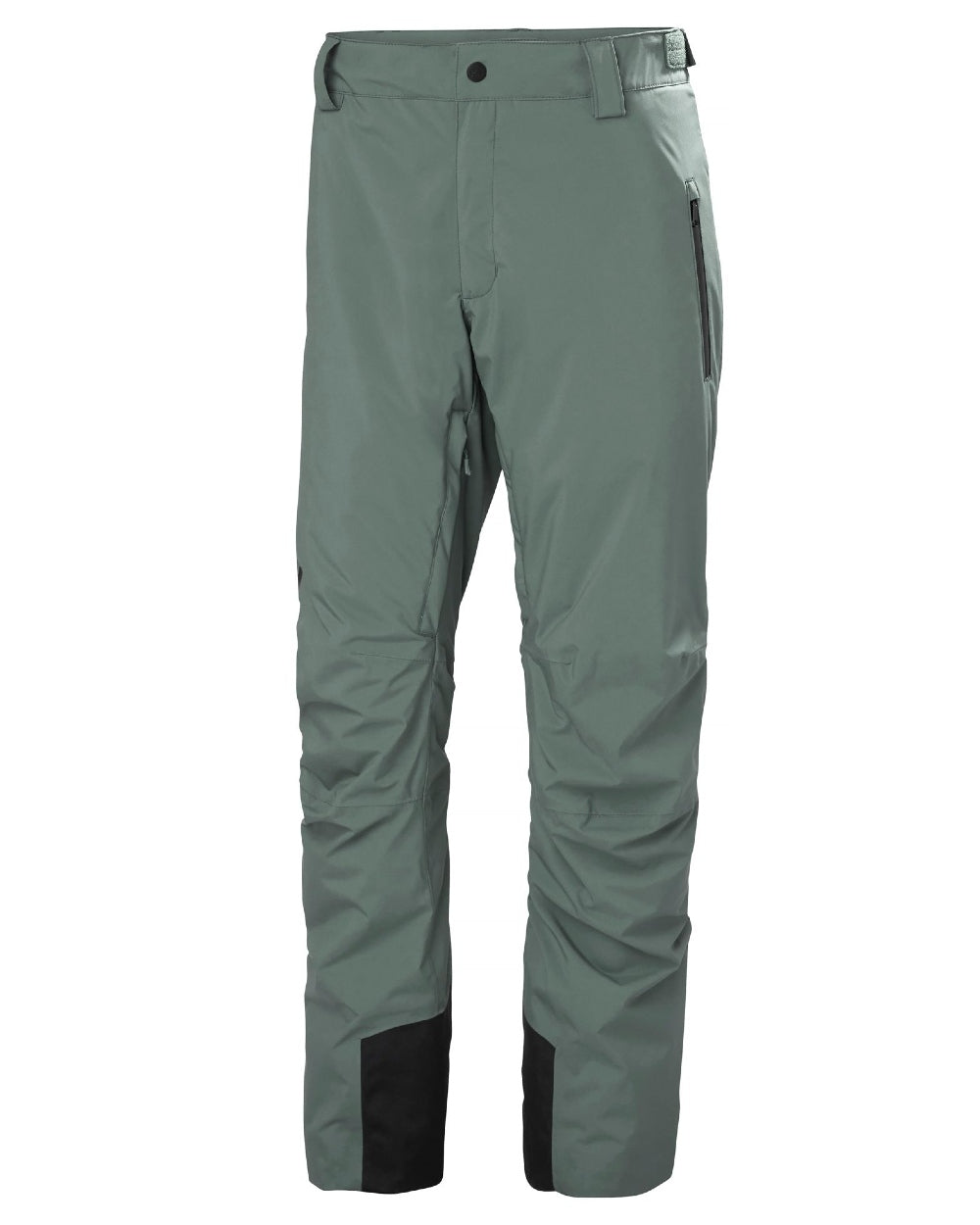 Concrete Coloured Helly Hansen Mens Legendary Insulated Ski Pants on white background 
