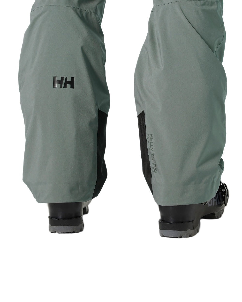 Concrete Coloured Helly Hansen Mens Legendary Insulated Ski Pants on white background 