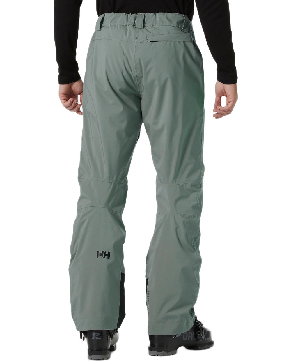 Concrete Coloured Helly Hansen Mens Legendary Insulated Ski Pants on white background 