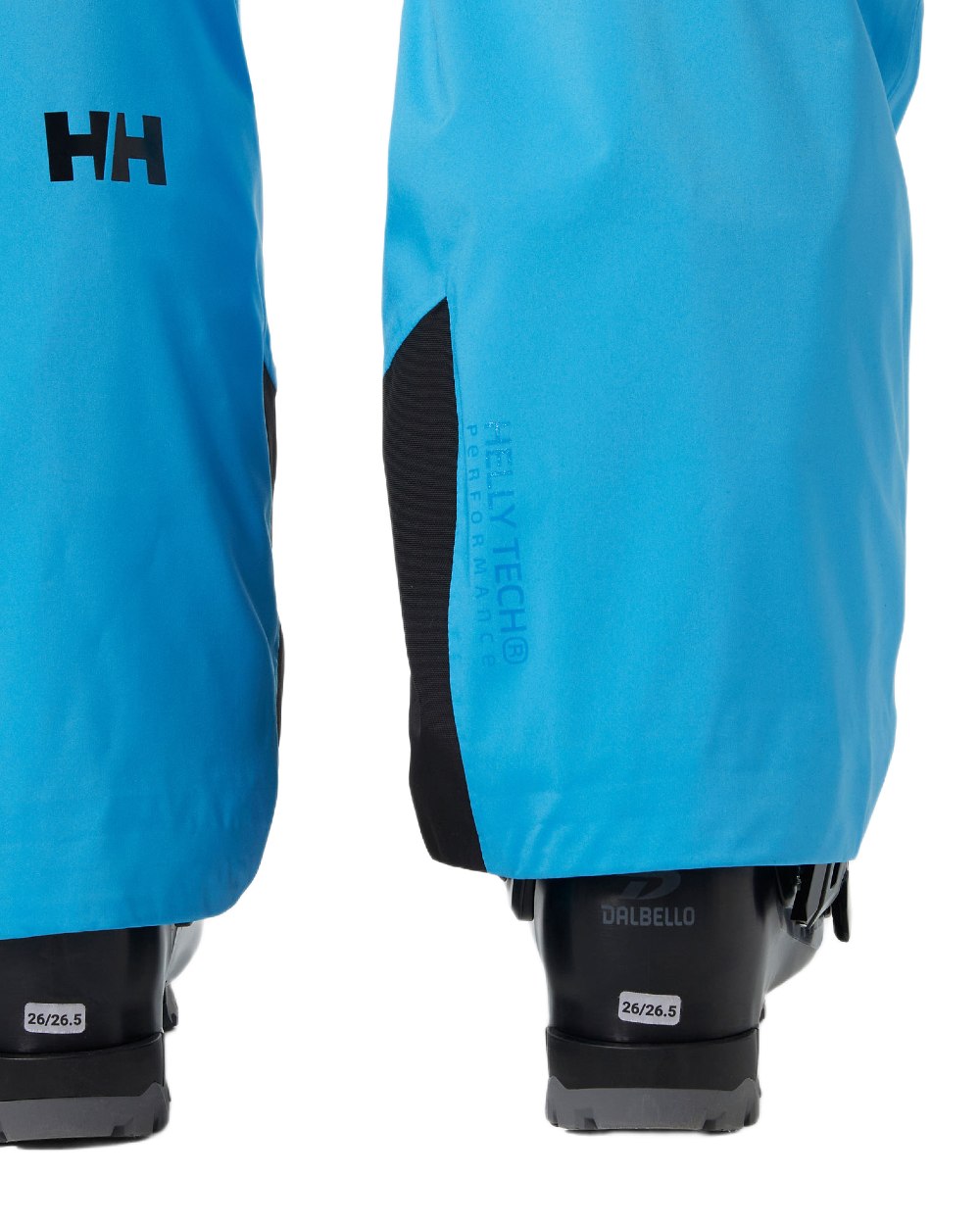 Cyan Coloured Helly Hansen Mens Legendary Insulated Ski Pants on white background 