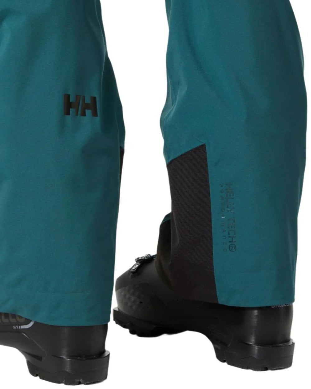 Dark Creek Coloured Helly Hansen Mens Legendary Insulated Ski Pants on white background 