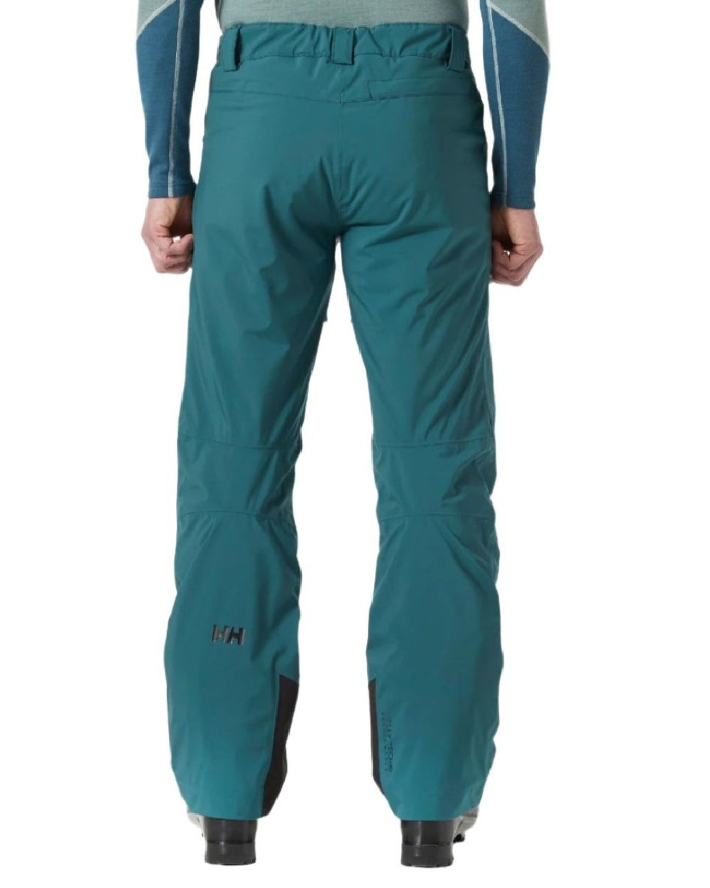 Dark Creek Coloured Helly Hansen Mens Legendary Insulated Ski Pants on white background 