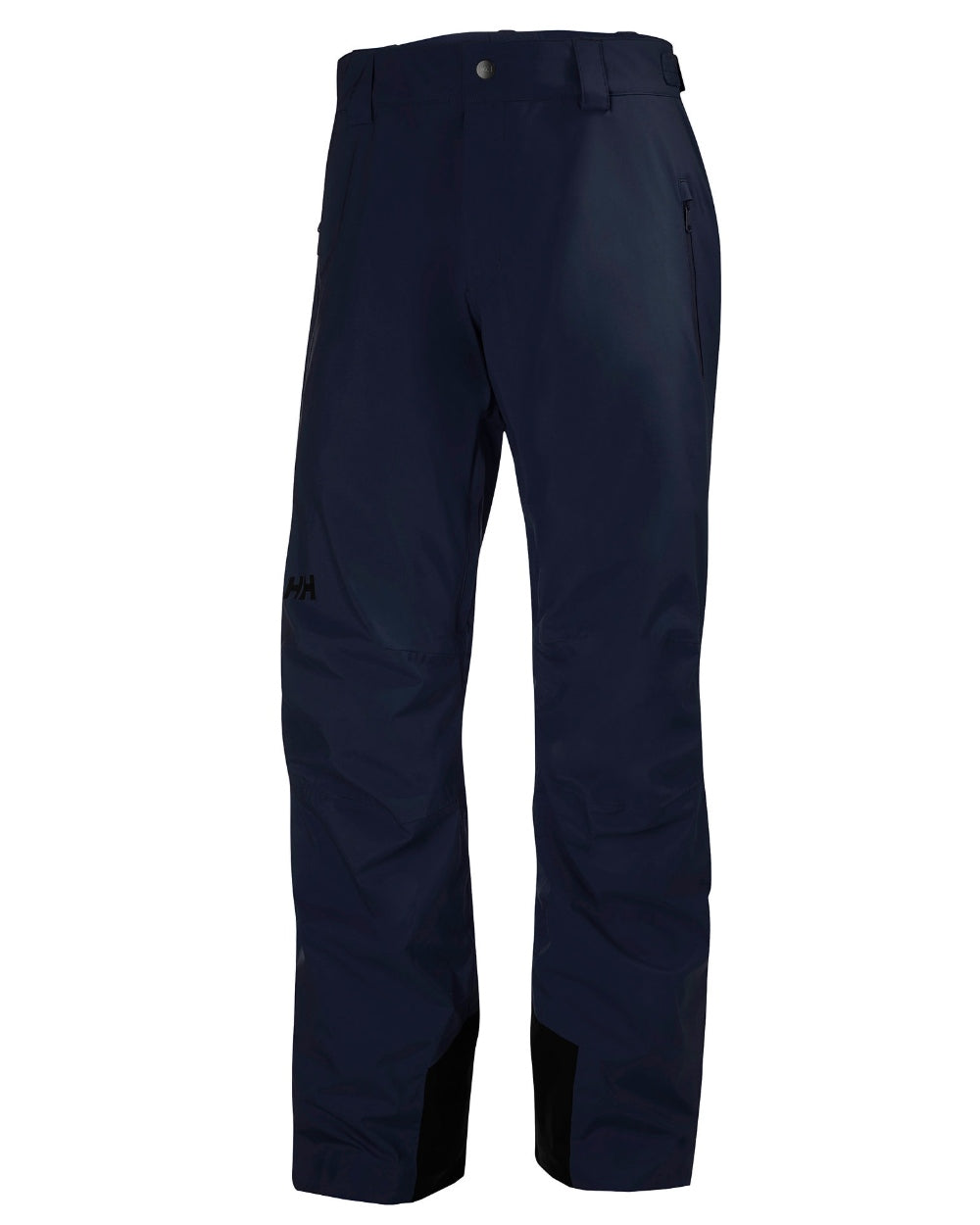 Navy Coloured Helly Hansen Mens Legendary Insulated Ski Pants on white background 
