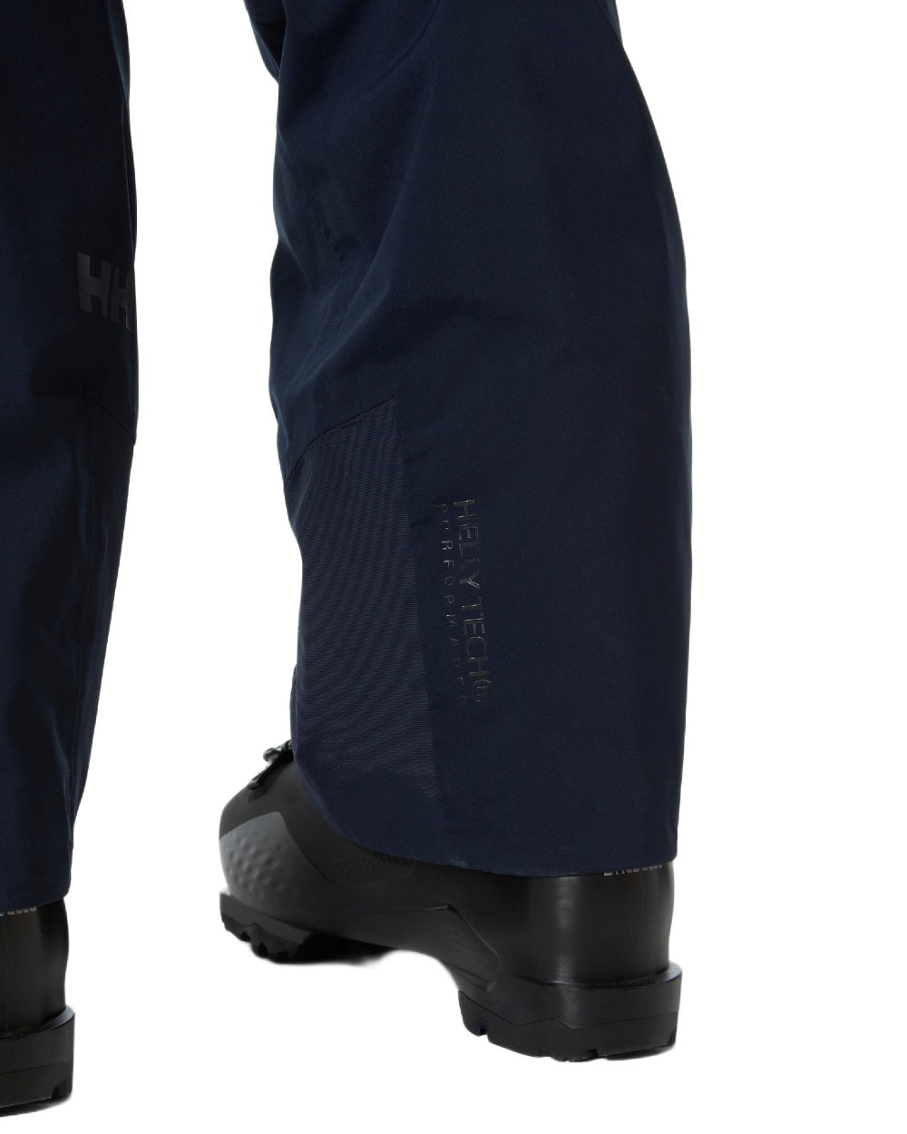 Navy Coloured Helly Hansen Mens Legendary Insulated Ski Pants on white background 