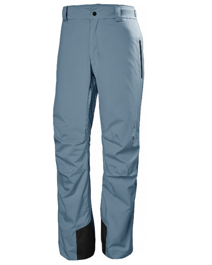 Washed Navy Coloured Helly Hansen Mens Legendary Insulated Ski Pants on white background 
