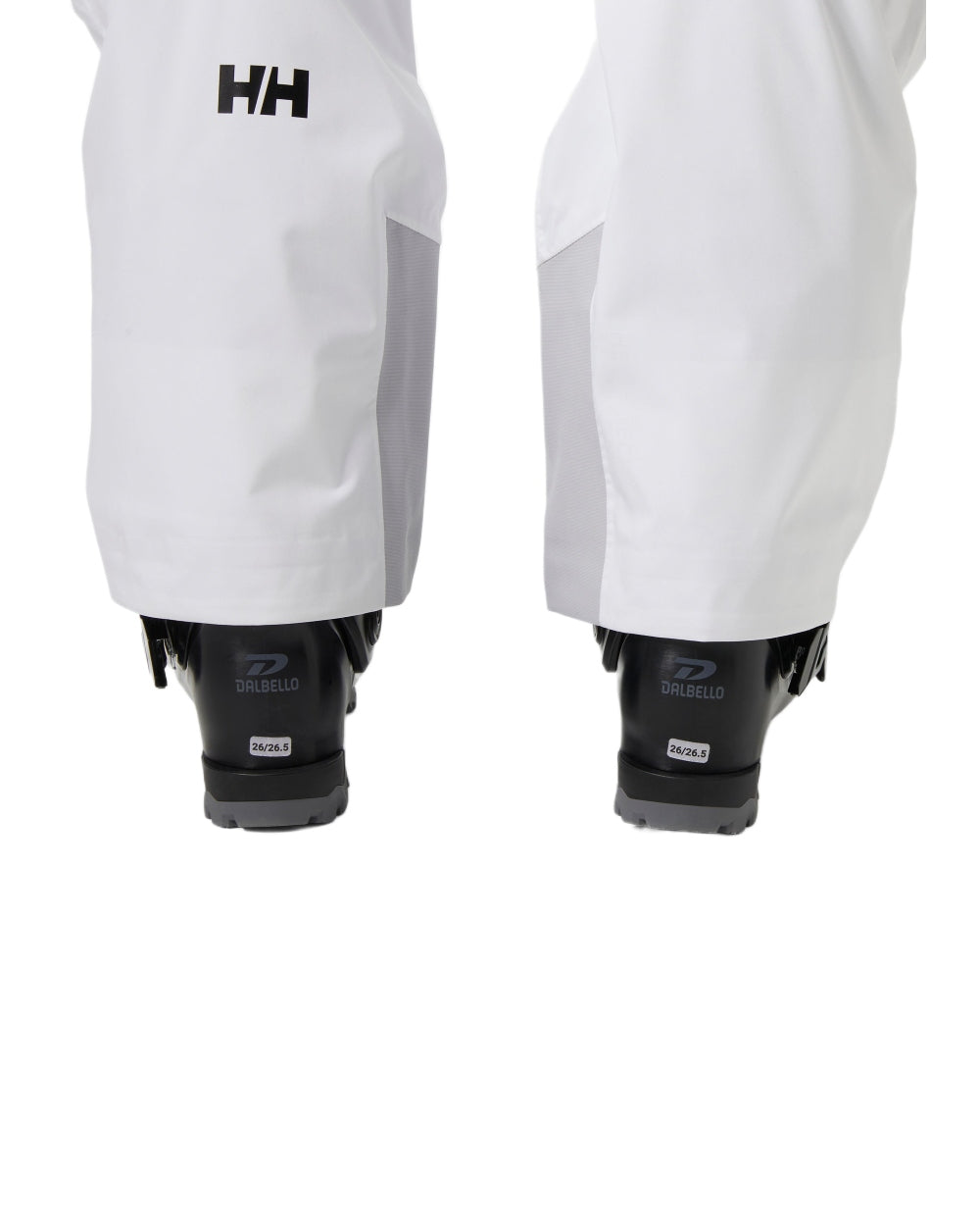 White Coloured Helly Hansen Mens Legendary Insulated Ski Pants on white background 