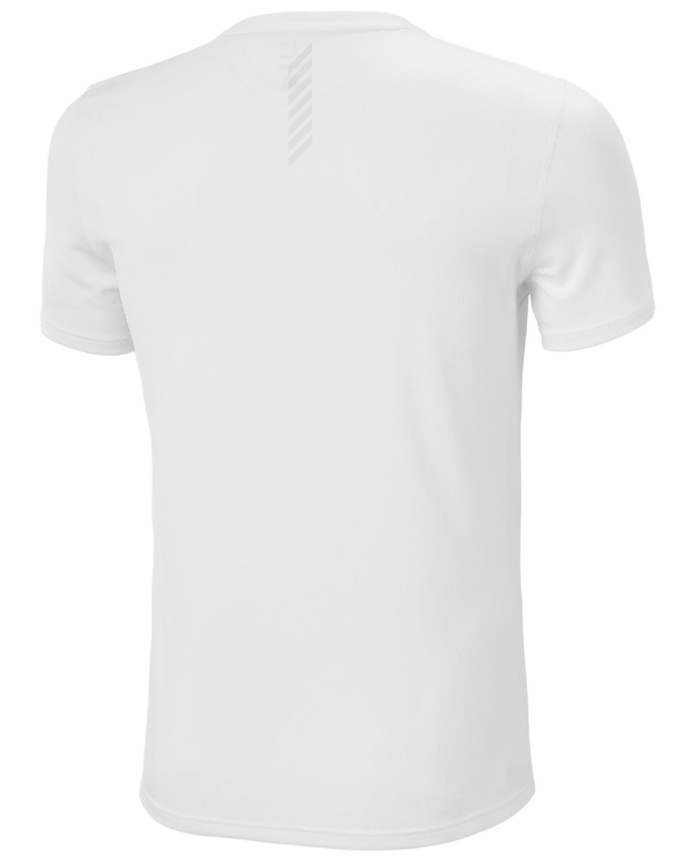 White Coloured Helly Hansen Mens Lifa Active Solen T-Shirt on white background 