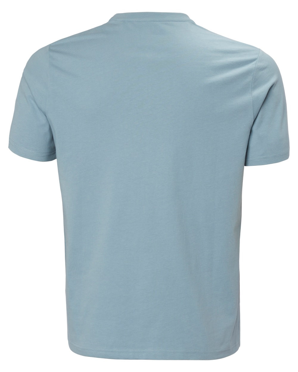 Windy Blue coloured Helly Hansen Mens Logo T-Shirt 3.0 on white background 