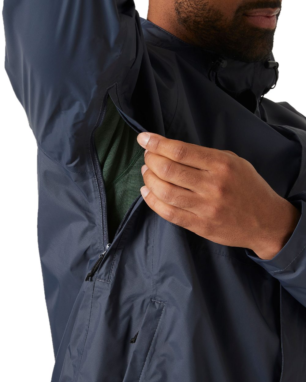 Alpine Frost coloured Helly Hansen Mens Loke Jacket 2.0 on white background 