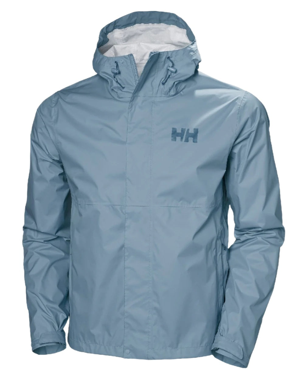 Washed Navy coloured Helly Hansen Mens Loke Jacket 2.0 on white background 