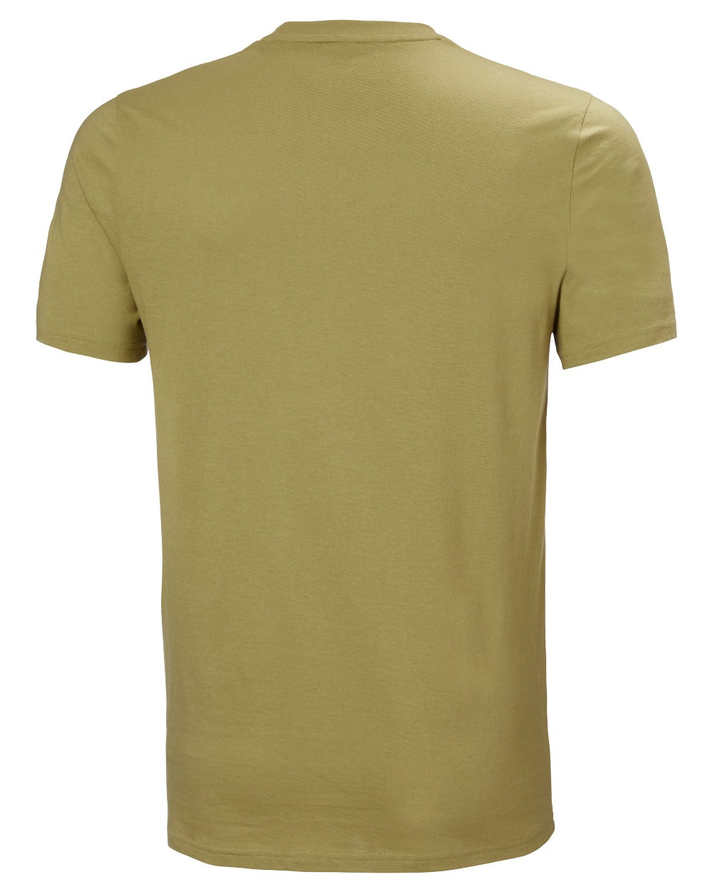 Sage coloured Helly Hansen Mens Nord Graphic T-Shirt on white background 