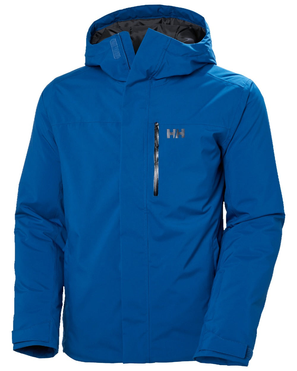 Deep Fjord Coloured Helly Hansen Mens Panorama Jacket on white background 