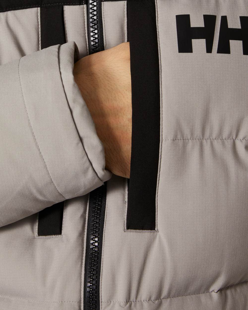 Terrazzo Coloured Helly Hansen Mens Patrol Puffy Jacket on white background 