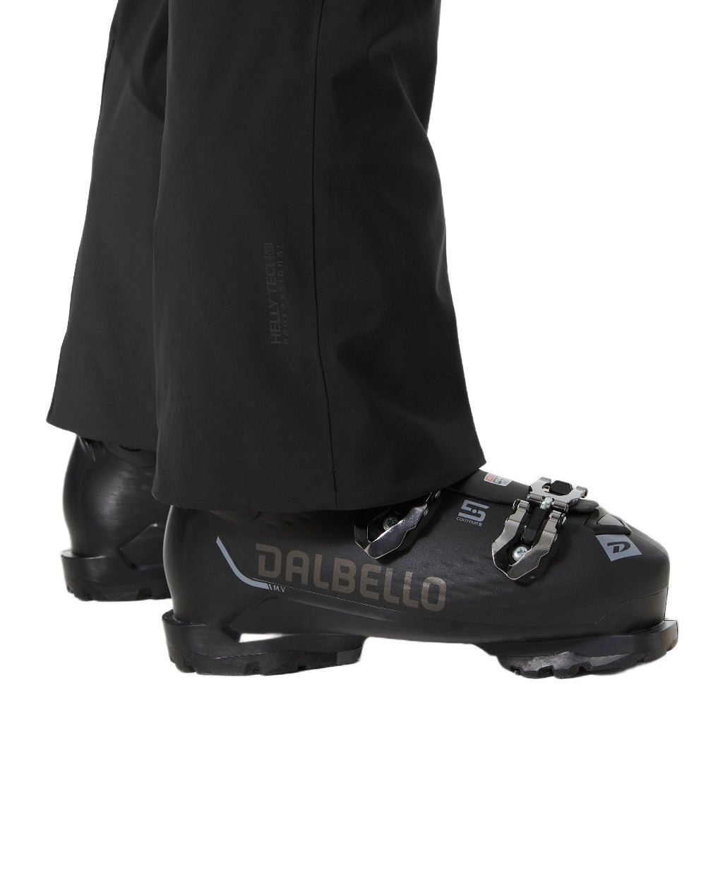 Black Coloured Helly Hansen Rapid Pants on white background 