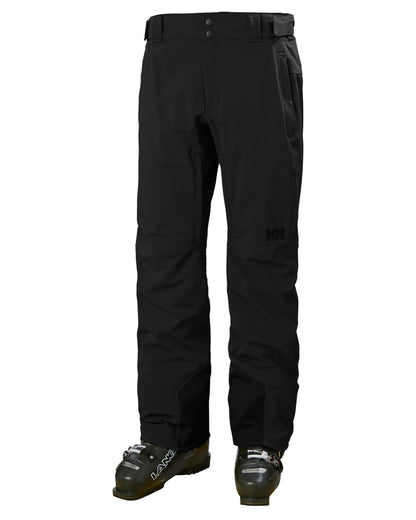 Black Coloured Helly Hansen Rapid Pants on white background 