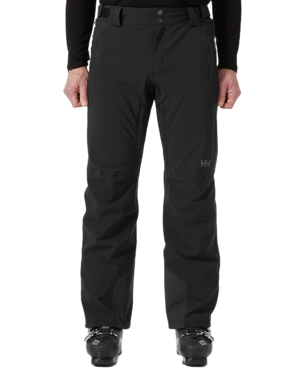 Black Coloured Helly Hansen Rapid Pants on white background 