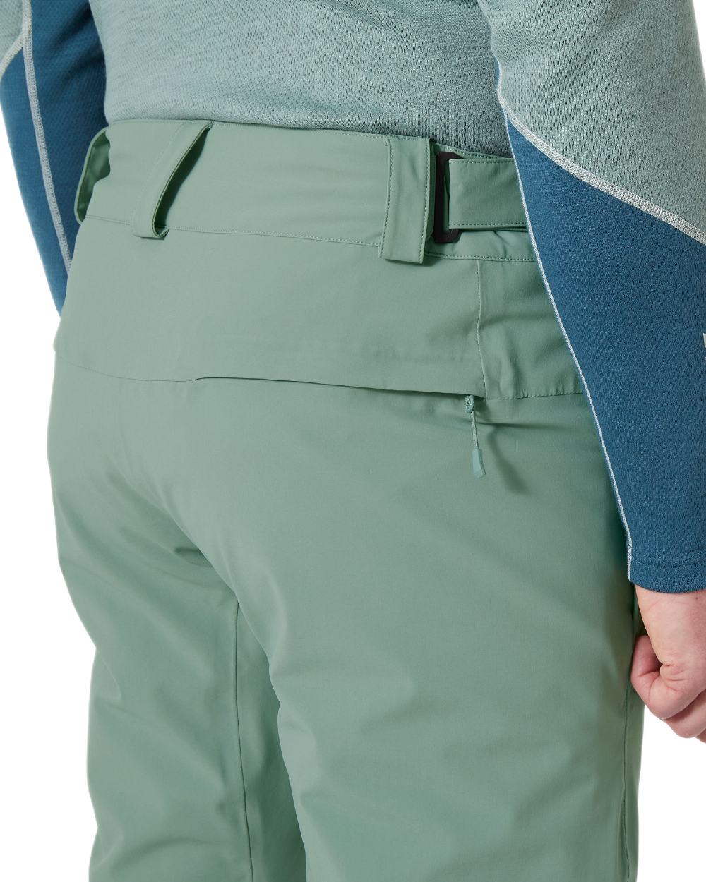 Cactus Coloured Helly Hansen Rapid Pants on white background 