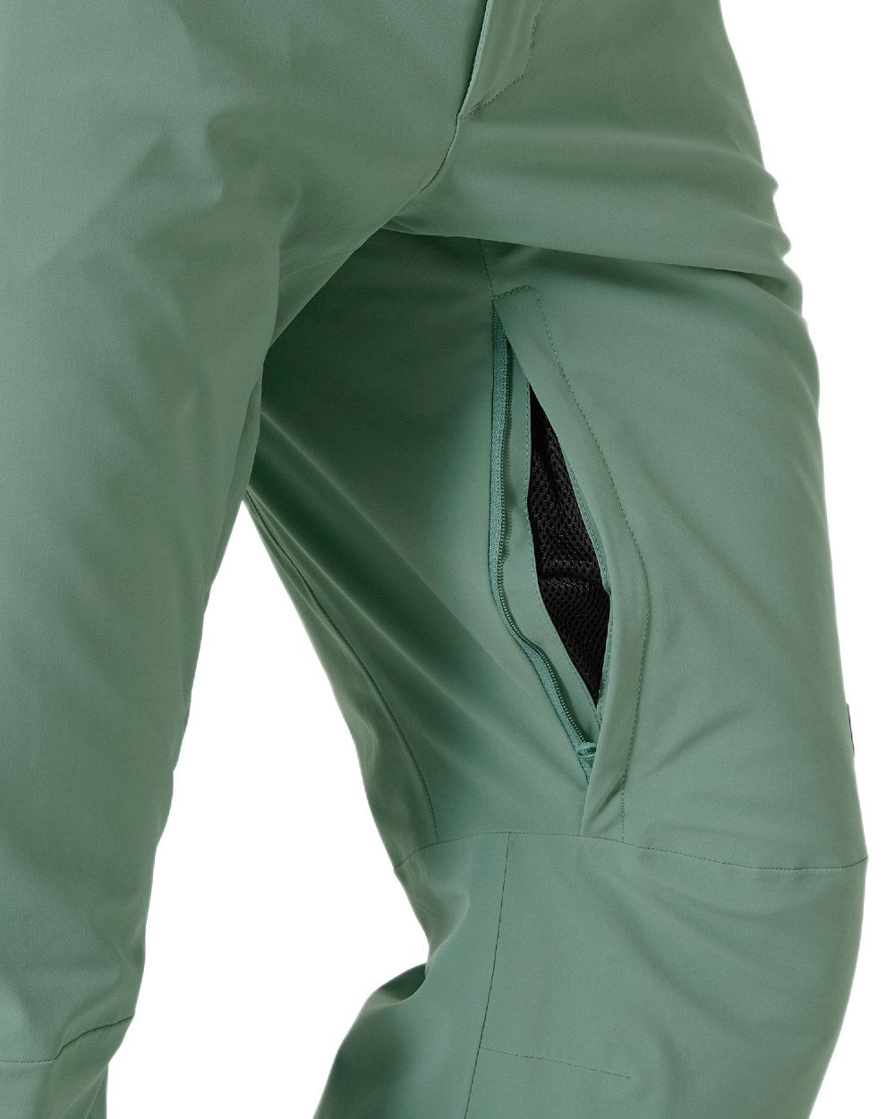 Cactus Coloured Helly Hansen Rapid Pants on white background 