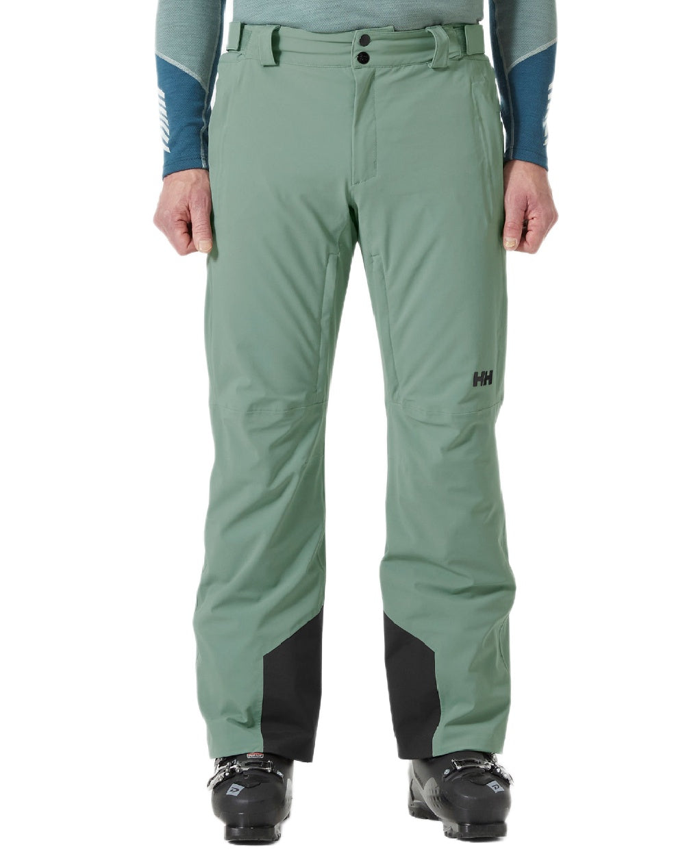 Cactus Coloured Helly Hansen Rapid Pants on white background 