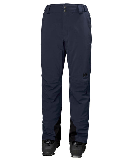 Navy Coloured Helly Hansen Rapid Pants on white background 