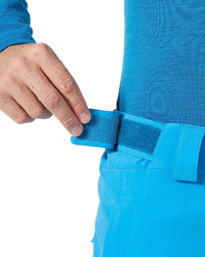 Neptune Blue Coloured Helly Hansen Rapid Pants on white background 