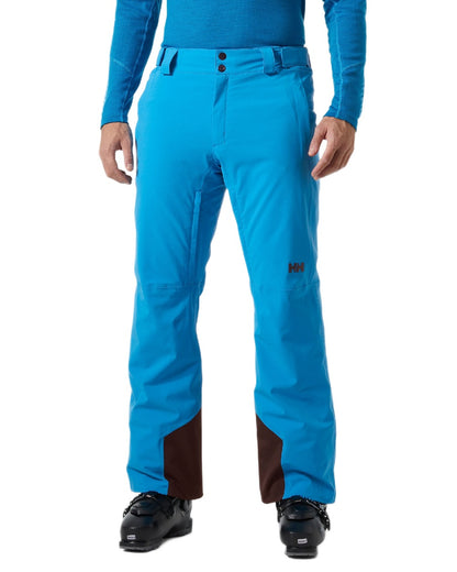 Neptune Blue Coloured Helly Hansen Rapid Pants on white background 