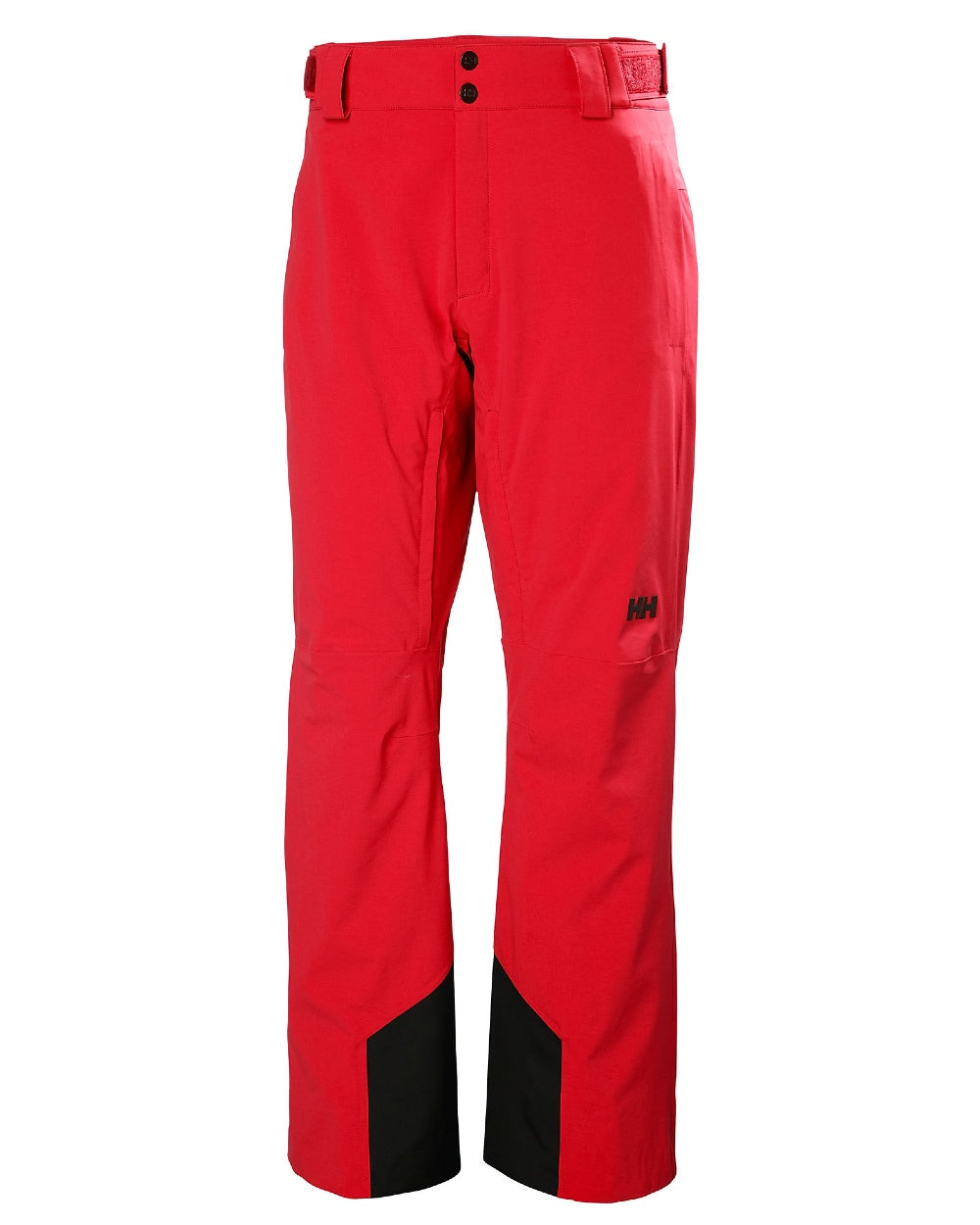 Red Coloured Helly Hansen Rapid Pants on white background 