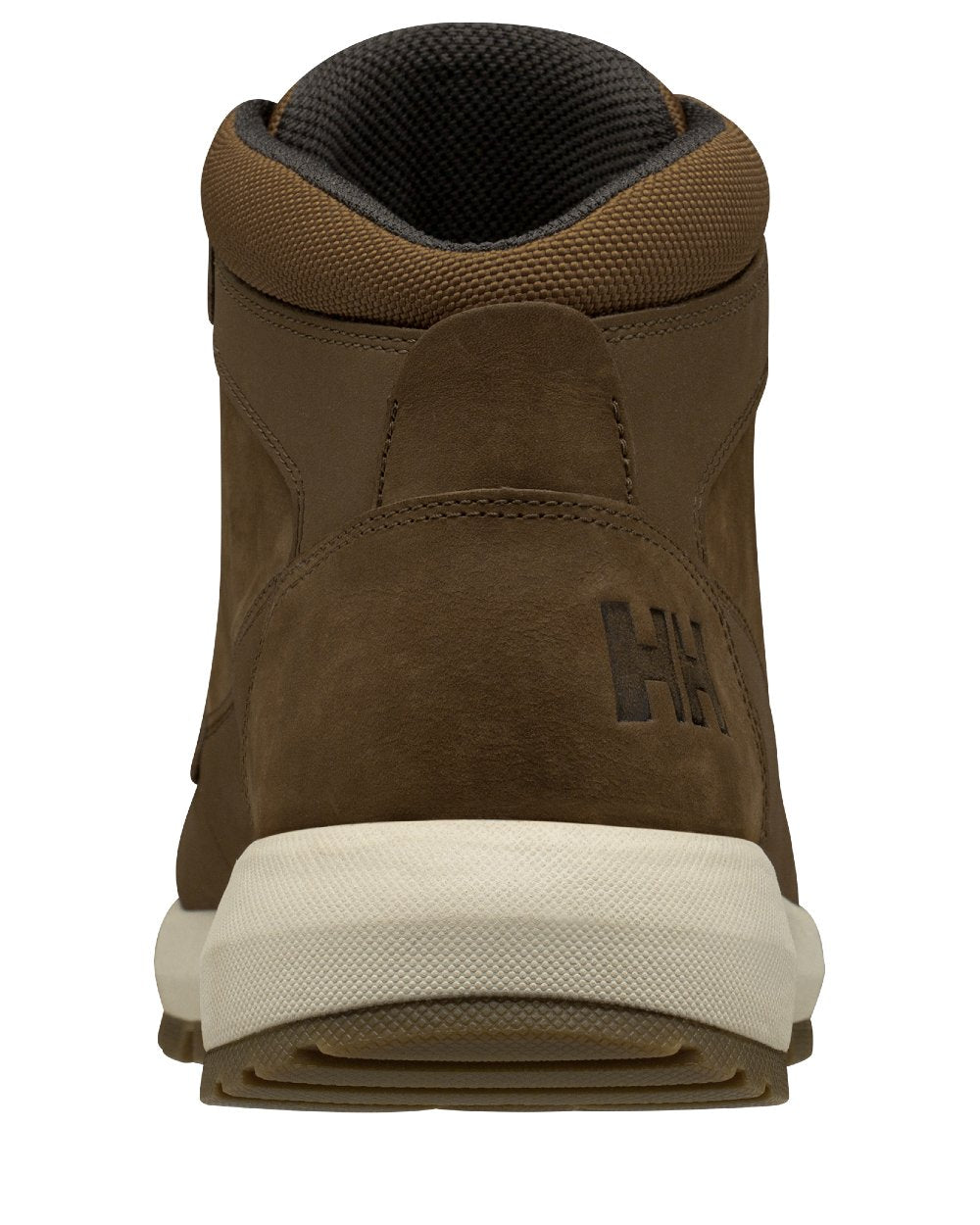 Cedar Brown Espresso D coloured Helly Hansen Mens Richmond Nubuk Boots on white background 