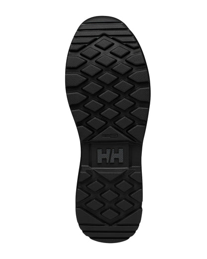 Triple Black coloured Helly Hansen Mens Richmond Nubuk Boots on white background 