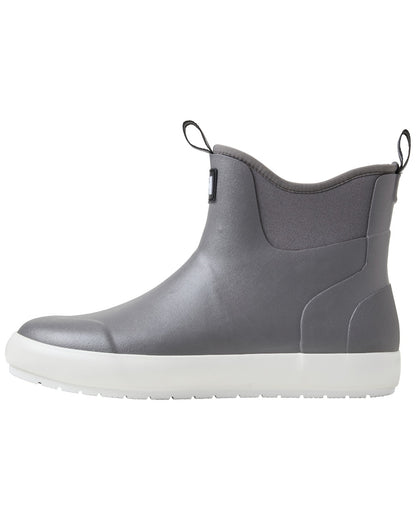 Quiet Shade coloured Helly Hansen Mens Seaspray Rain Boots on white background 