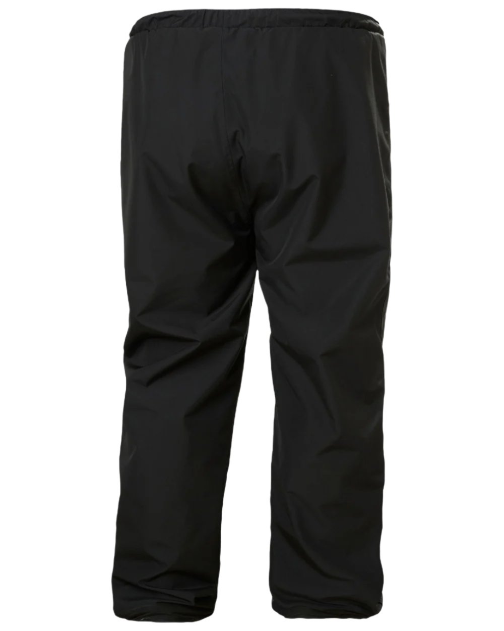 Black Coloured Helly Hansen Mens Seven J Rain Pants on white background 