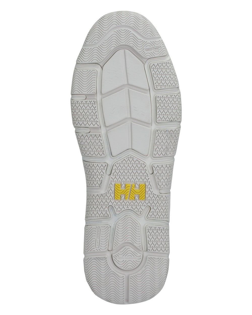 Navy Graphite Blue Off Coloured Helly Hansen Mens Skagen F-1 Offshore Shoes on white background 