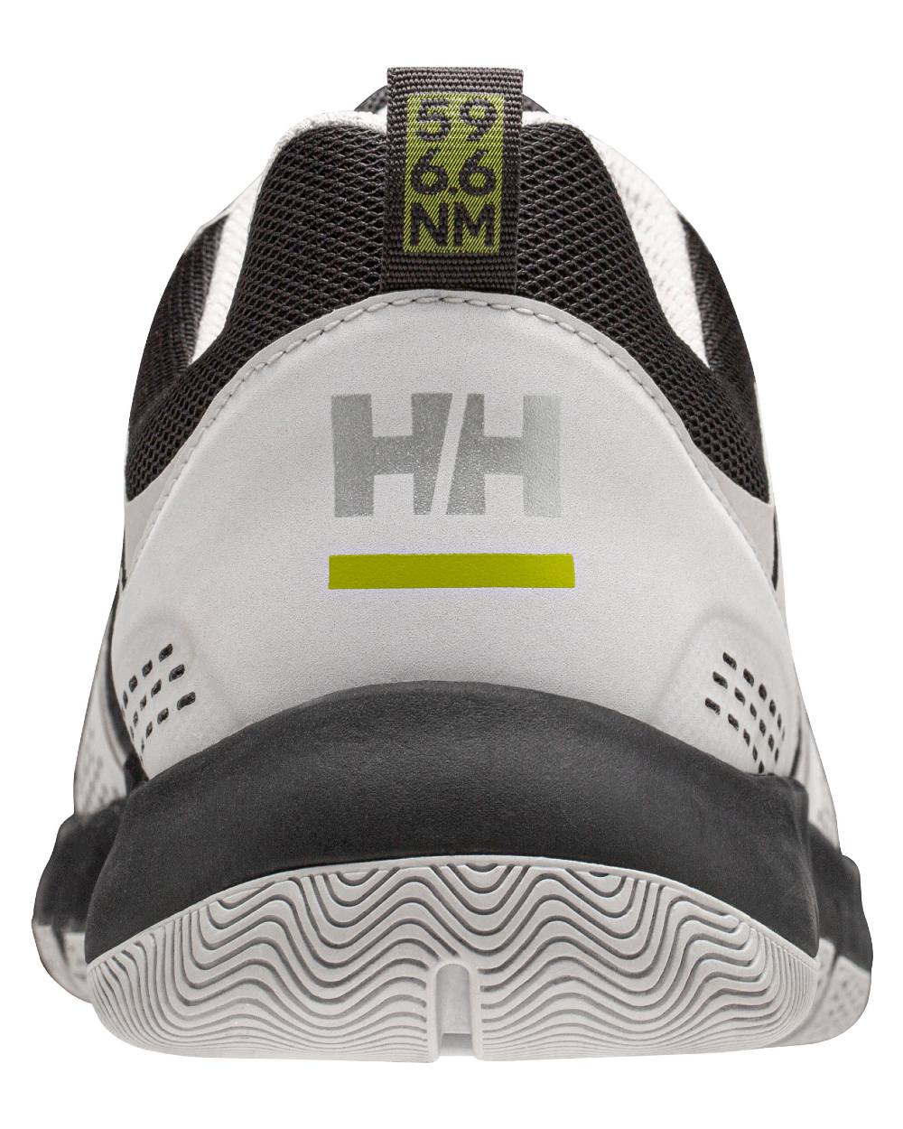 Phantom Ebony Grey Fog Coloured Helly Hansen Mens Skagen F-1 Offshore Shoes on white background 