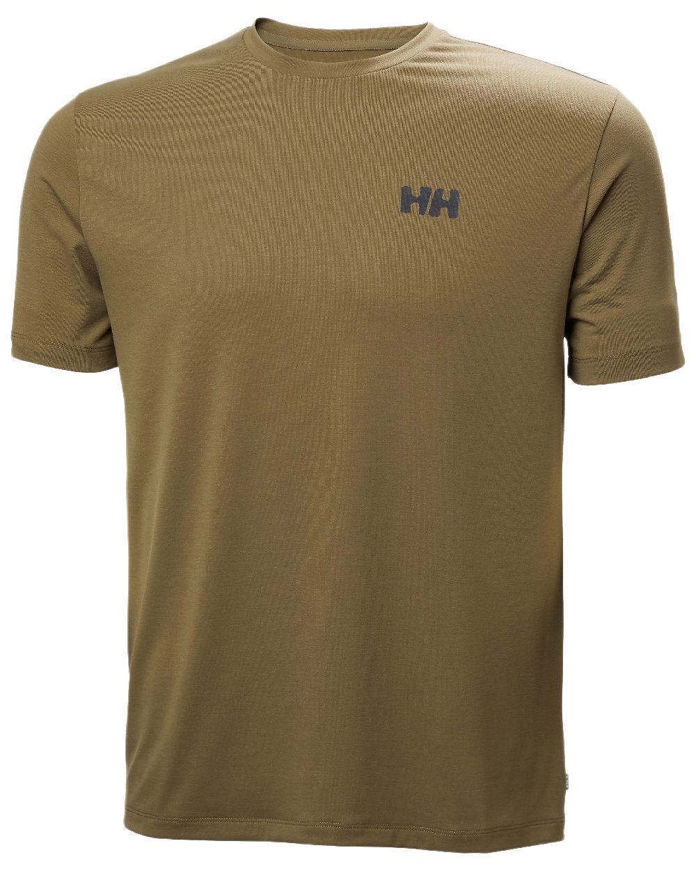 Bedrock Coloured Helly Hansen Mens Skog Recycled Graphic T-Shirt on white background
