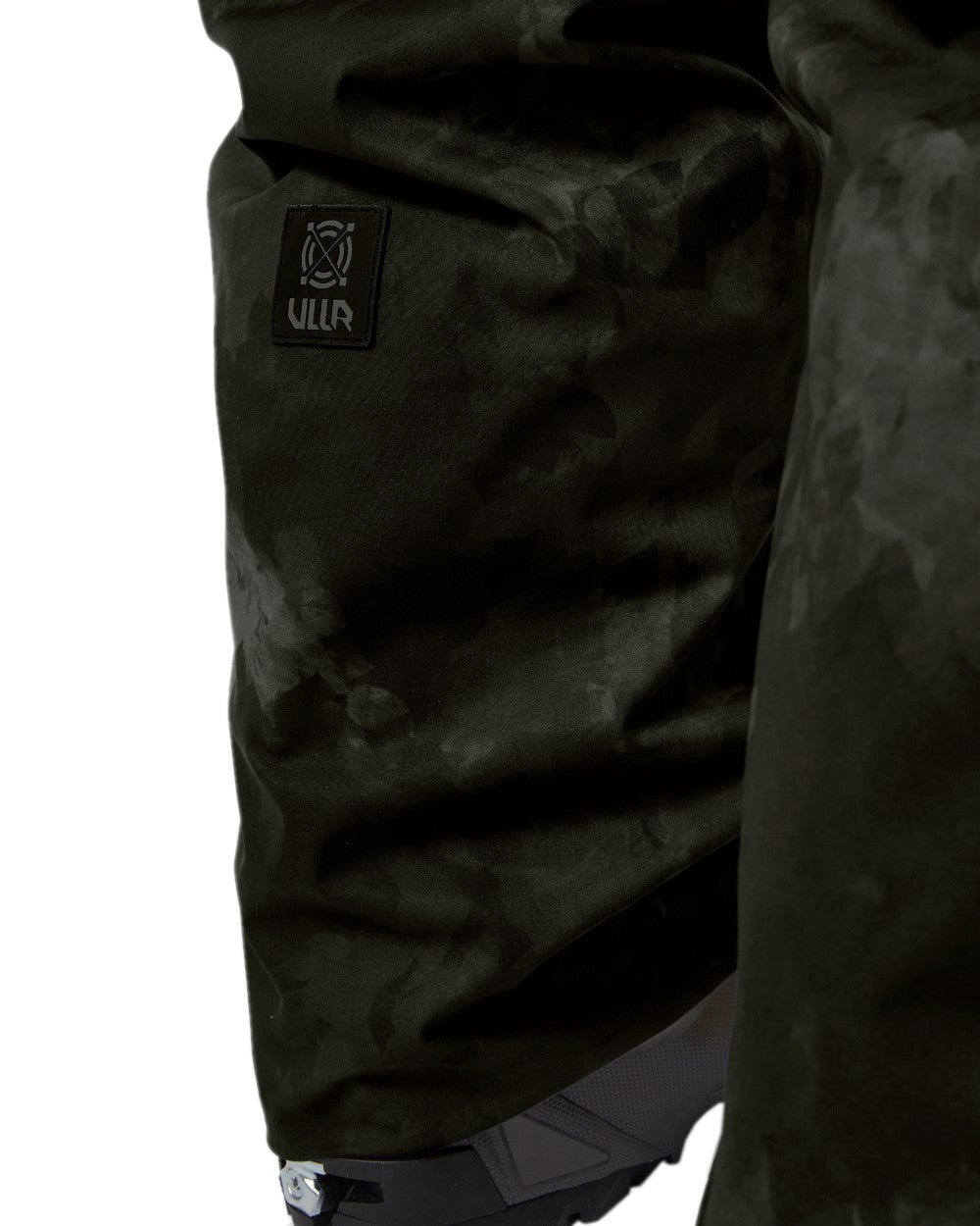 Black Marble Coloured Helly Hansen Mens Sogn Cargo Pants on white background 